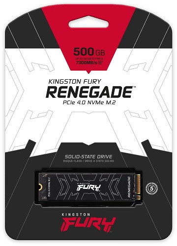 SSD Kingston Fury Renegade 500GB SFYRS/500G