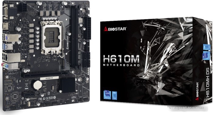 Материнская плата BIOSTAR H610MH D5 Ver. 6.x