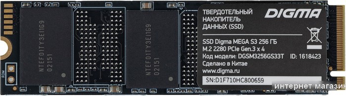 SSD Digma Mega S3 256GB DGSM3256GS33T