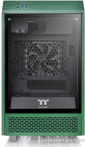 Корпус Thermaltake The Tower 100 Mini Racing Green CA-1R3-00SCWN-00