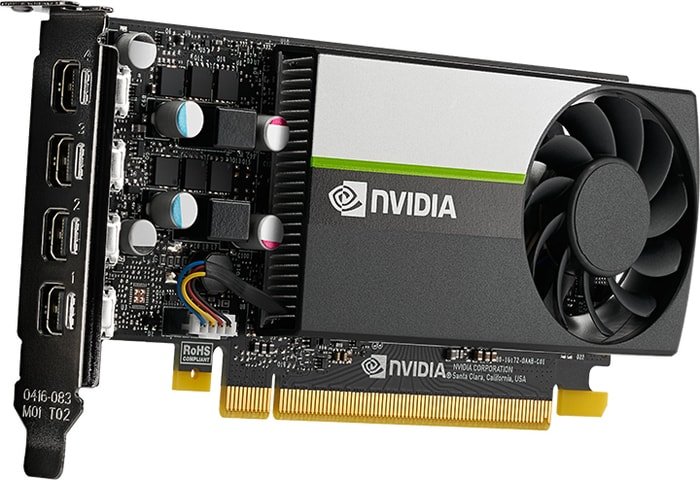 Видеокарта PNY Nvidia T1000 4GB GDDR6 VCNT1000-BLK