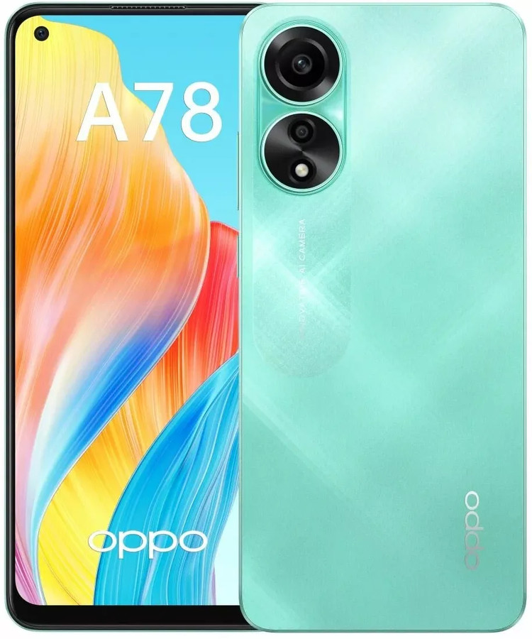 Смартфон Oppo A78 CPH2565 8GB/256GB международная версия (лазурный)