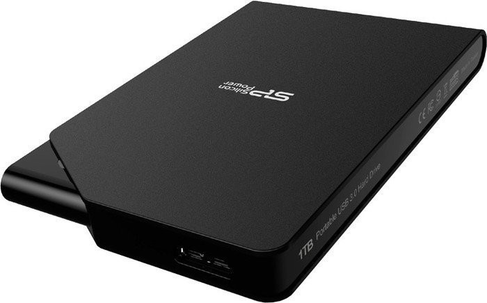 Внешний жесткий диск Silicon-Power Stream S03 2TB Black (SP020TBPHDS03S3K)