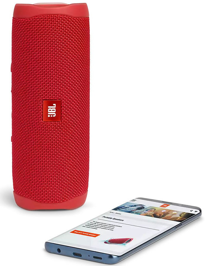 Беспроводная колонка JBL Flip 5 (красный)