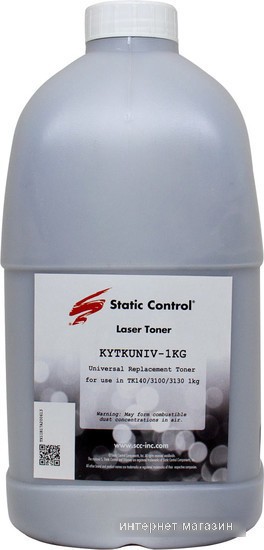 Тонер Static Control для Kyocera FS-1130/4300 (TK-1140/TK-3130) 1 кг