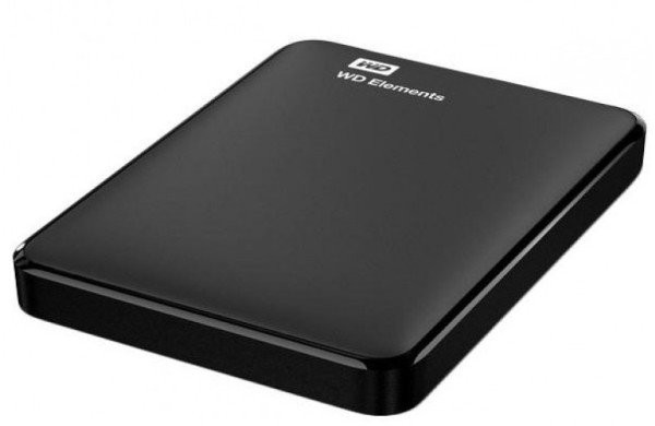 Внешний жесткий диск WD Elements Portable 1TB (WDBUZG0010BBK)