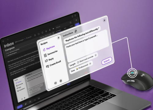Logitech выпустили мышь, которая может вызывать ChatGPT