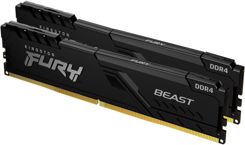 Оперативная память Kingston FURY Beast 2x8GB DDR4 PC4-25600 KF432C16BBK2/16