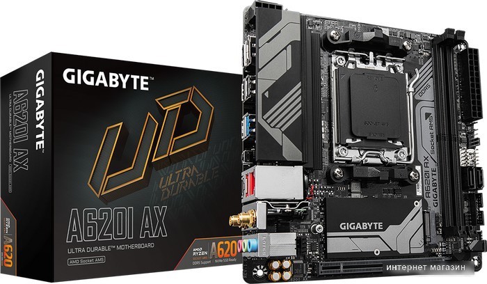 Материнская плата Gigabyte A620I AX (rev. 1.0)