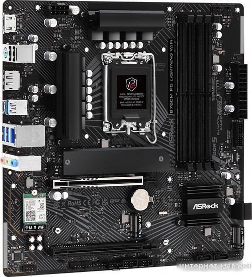 Материнская плата ASRock B760M PG Lightning WiFi