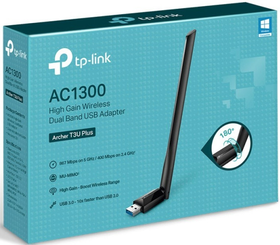 Wi-Fi адаптер TP-Link Archer T3U Plus