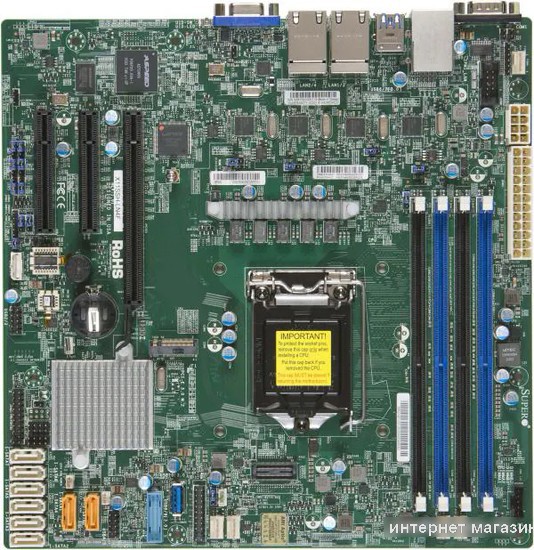 Материнская плата Supermicro MBD-X11SSH-LN4F-B