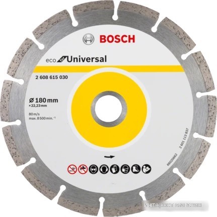 Отрезной диск алмазный Bosch Eco Universal 2608615030