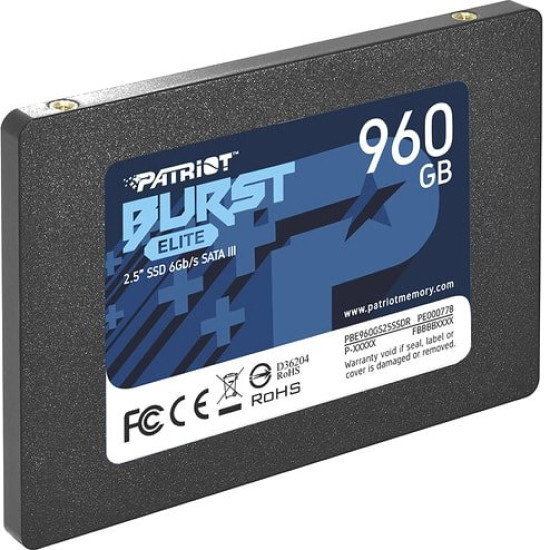 SSD Patriot Burst Elite 960GB PBE960GS25SSDR