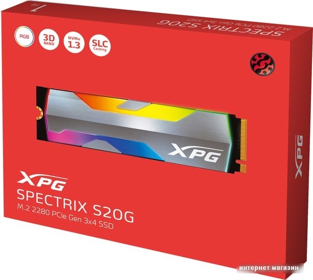 SSD A-Data XPG Spectrix S20G 500GB ASPECTRIXS20G-500G-C