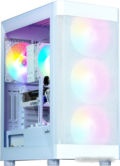 Корпус Zalman i4 TG (белый)