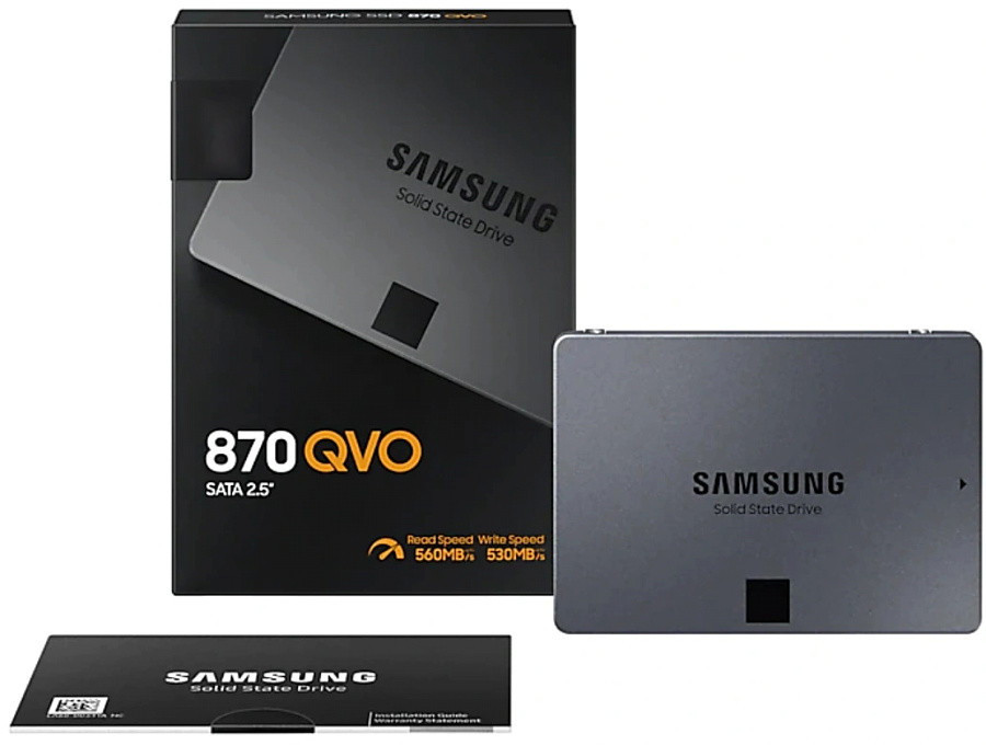 SSD Samsung 870 QVO 4TB MZ-77Q4T0BW