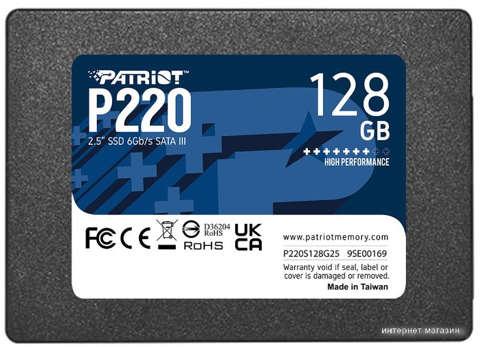 SSD Patriot P220 128GB P220S128G25