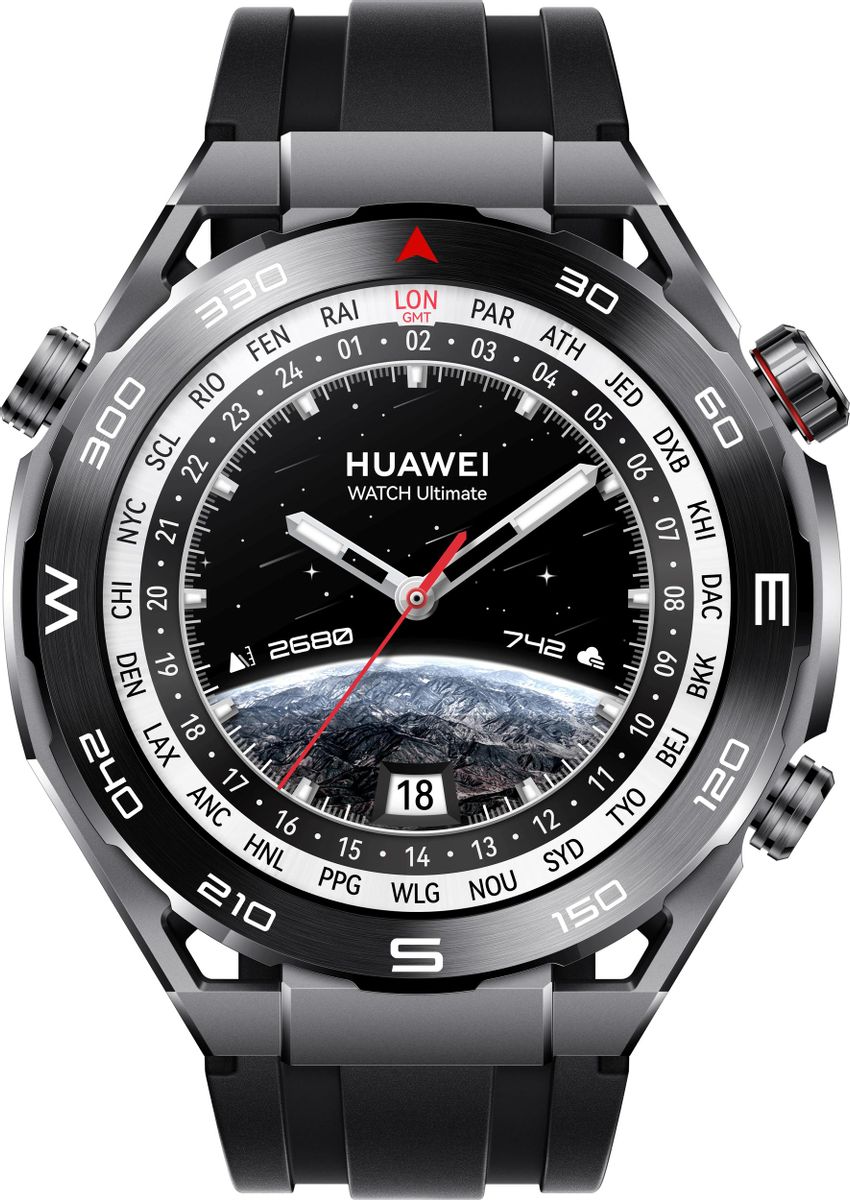 Умные часы Huawei Watch Ultimate (черные скалы)