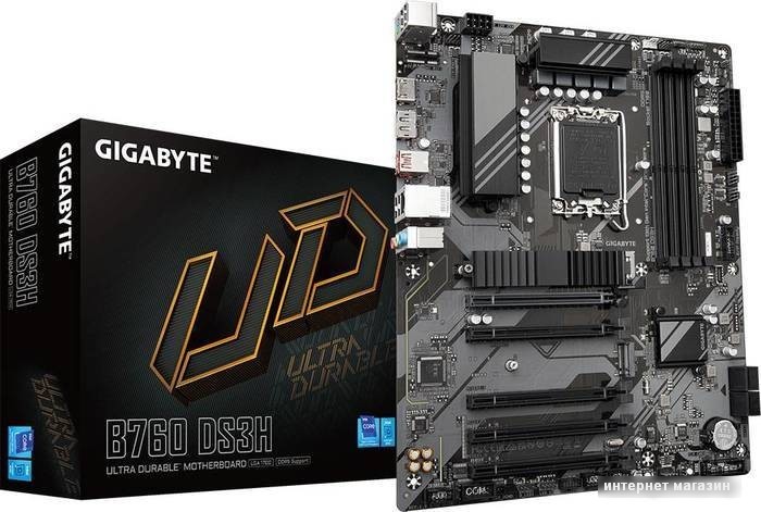 Материнская плата Gigabyte B760 DS3H (rev. 1.0)