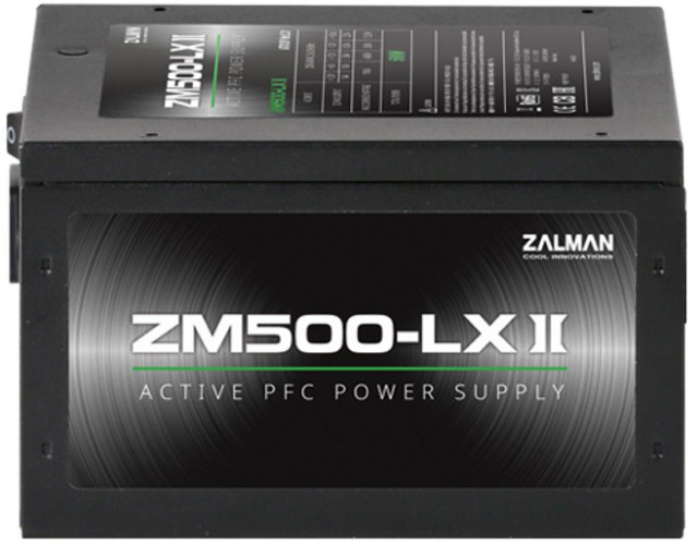 Блок питания Zalman ZM500-LXII