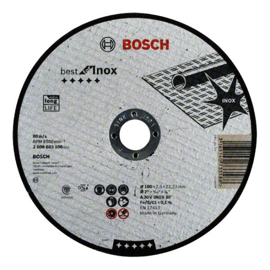 Отрезной диск Bosch 2.608.603.506