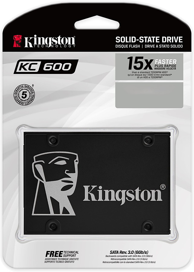 SSD Kingston KC600 2TB SKC600/2048G