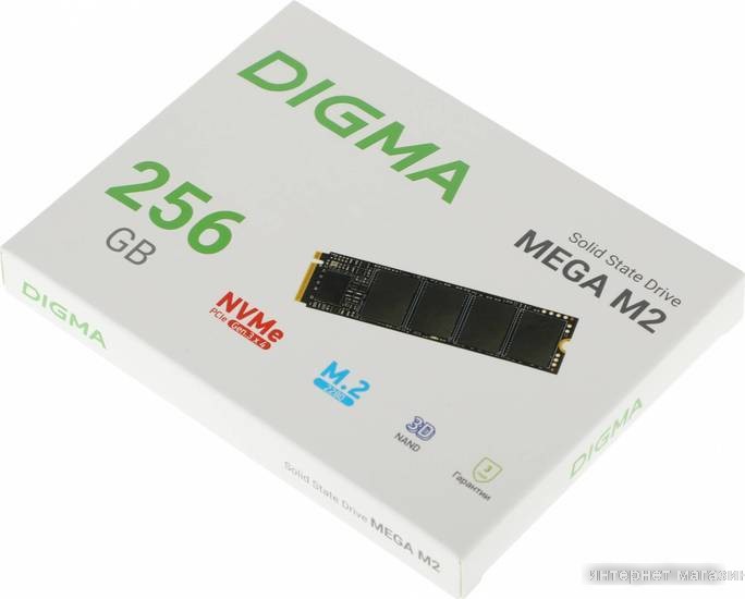 SSD Digma Mega M2 256GB DGSM3256GM23T