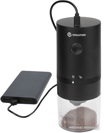 Аккумуляторная кофемолка Evolution CraftCoffe Wireless One (CCW-1)