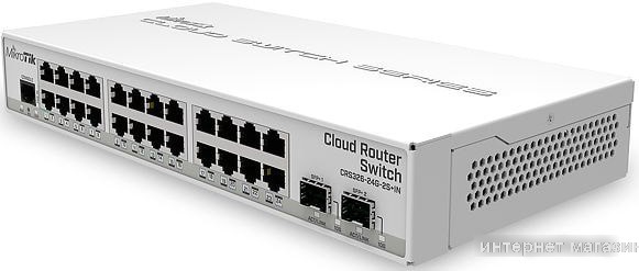 Коммутатор Mikrotik CRS326-24G-2S+IN