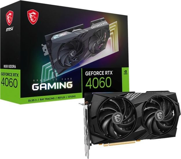 Видеокарта MSI GeForce RTX 4060 Gaming 8G