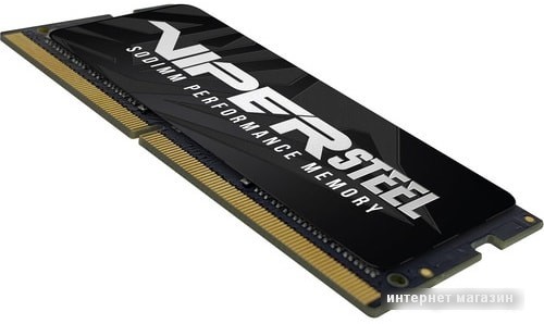 Оперативная память Patriot Viper Steel 8GB DDR4 SODIMM PC4-21300 PVS48G266C8S