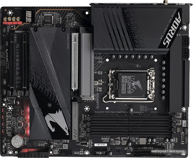 Материнская плата Gigabyte Z790 Aorus Elite AX (rev. 1.0)