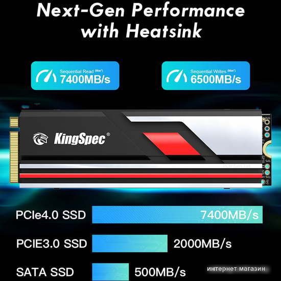 SSD KingSpec XG7000 Pro 2TB