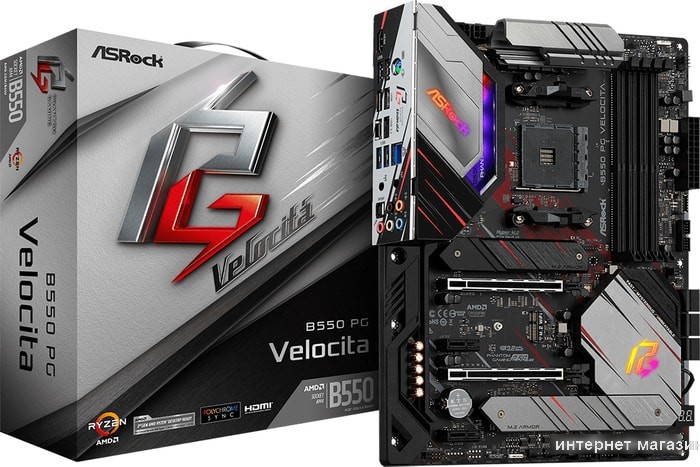 Материнская плата ASRock B550 PG Velocita