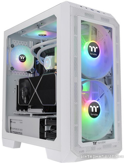 Корпус Thermaltake View 300 MX Snow CA-1P6-00M6WN-00