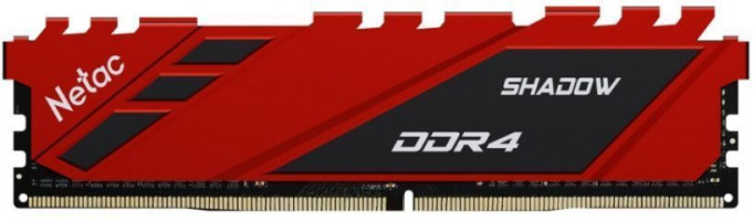 Оперативная память Netac Shadow 8GB DDR4 PC4-25600 NTSDD4P32SP-08R