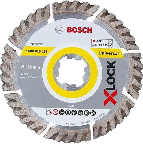 Отрезной диск алмазный Bosch 2.608.615.166