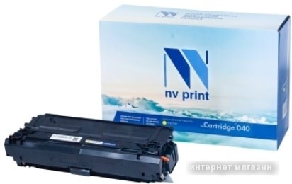 Картридж NV Print NV-040 Yellow (аналог Canon 040Y)