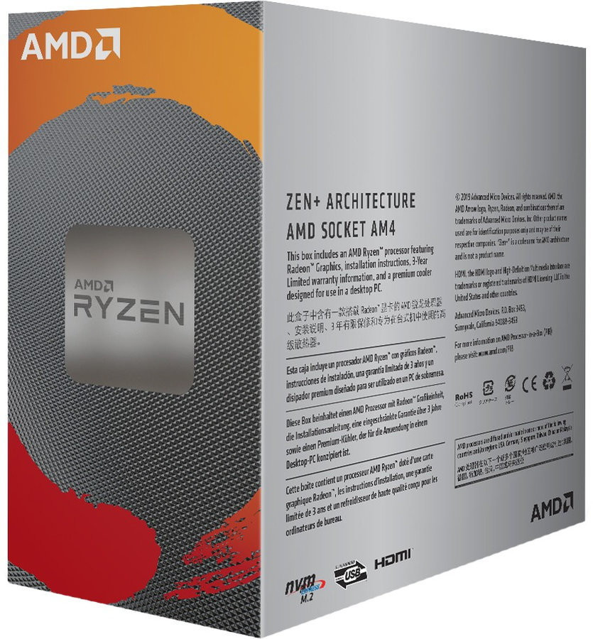 Процессор AMD Ryzen 3 3200G