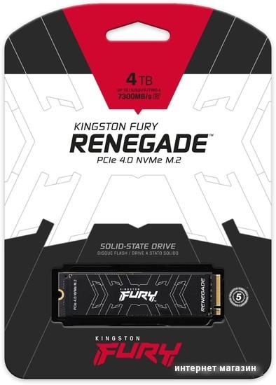 SSD Kingston Fury Renegade 4TB SFYRD/4000G