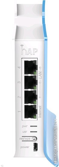 Беспроводной маршрутизатор Mikrotik hAP lite [RB941-2nD-TC]