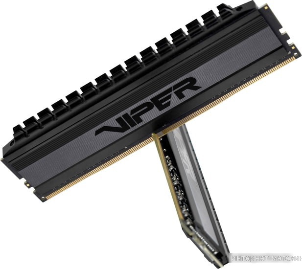 Оперативная память Patriot Viper 4 Blackout 2x4GB DDR4 PC4-24000 PVB48G300C6K