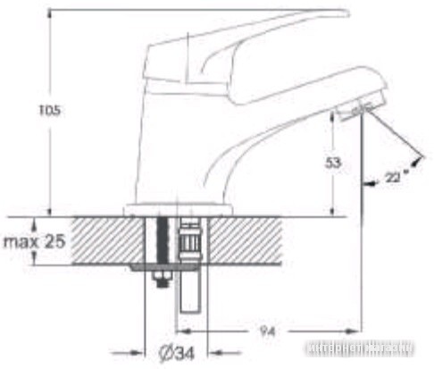 Смеситель Solone LUN1-A031