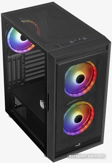 Корпус AeroCool Graphite-G-BK-v2