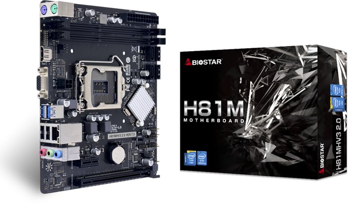 Материнская плата BIOSTAR H81MHV3 2.0 Ver. 7.0