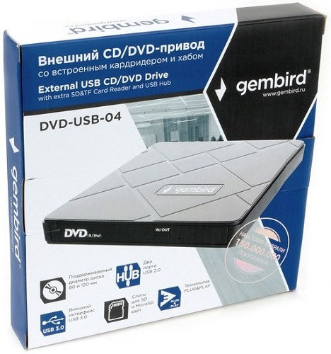 DVD привод Gembird DVD-USB-04