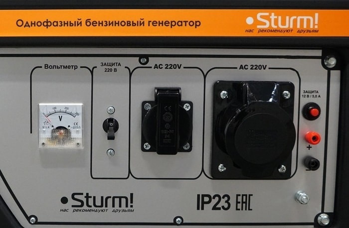 Бензиновый генератор Sturm PG8780NE