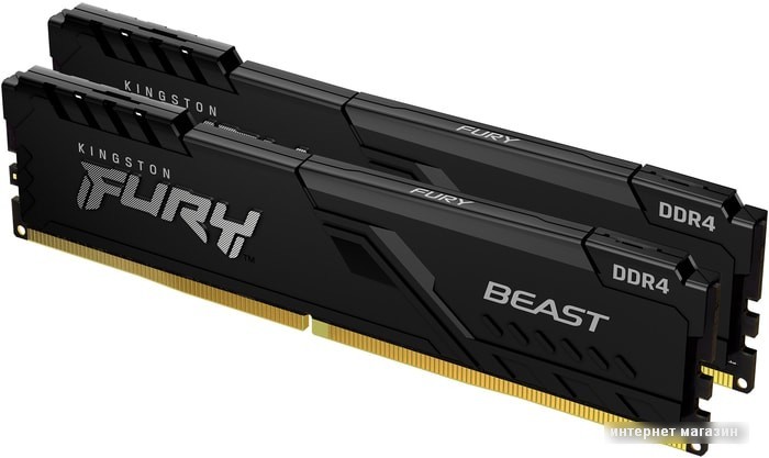 Оперативная память Kingston FURY Beast 2x4GB DDR4 PC4-21300 KF426C16BBK2/8