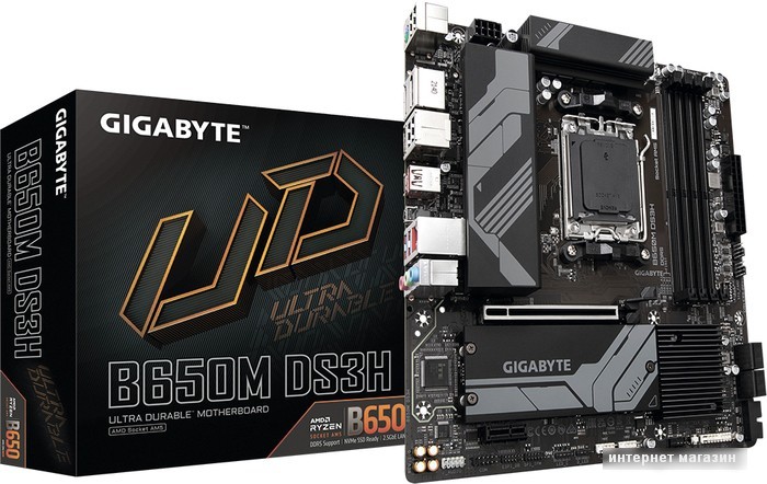 Материнская плата Gigabyte B650M DS3H (rev. 1.0)